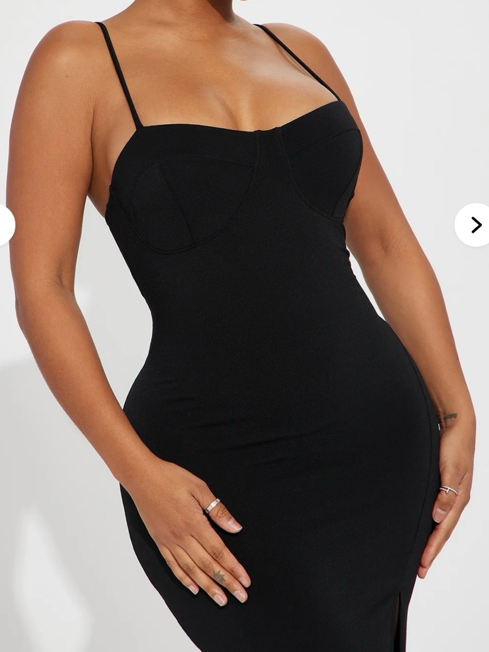 Fashion Nova Diana Cami Midi Dress